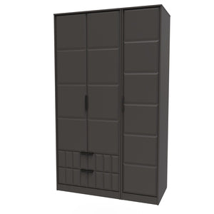 141 Tall Triple 2 Drawer Robe