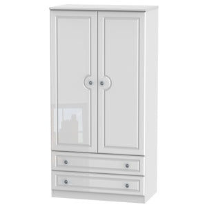 PEM066 3ft 2 Drawer Robe