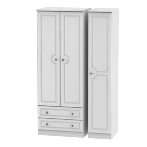 PEM141 Tall Triple 2 Drawer Robe