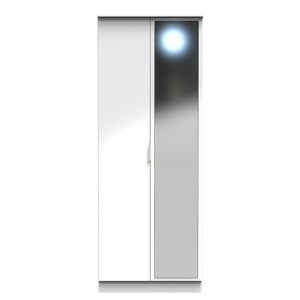 Tall 2Ft6In Mirror Robe