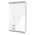 PLY141 Tall Triple 2 Drawer Robe