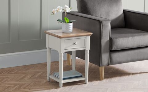 PRO104 1 Drawer Lamp Table