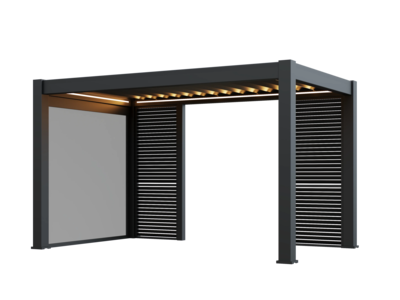 Pergola - 4m x 3m Rectangle with Retractable Roof
