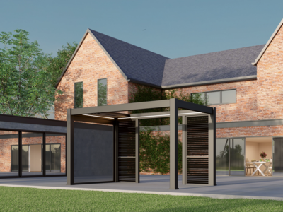 Celtic Leisure Starlight Retractable Roof 6m x 3m Aluminium Pergola