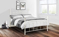 REB006 Bed 150Cm Stone White