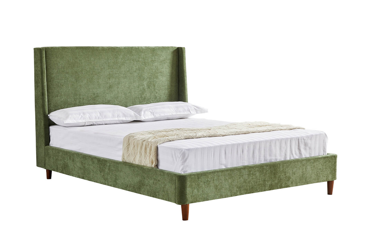 Rup-404-OL 4'6" Bed - Olive