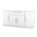 SHE208 4 Door/ 1 Drawer Unit