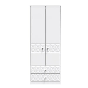 2ft 6in 2 Drawer Robe