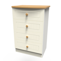 WAR008 4 Drawer Midi Chest