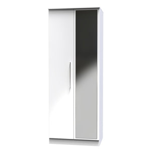WOR087 Tall 2ft 6in Mirror Robe