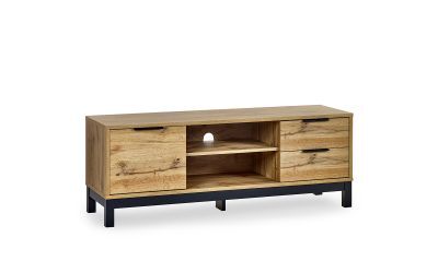 BAL210 Tv Unit In Click Clack System - Light Oak