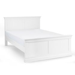 135Cm Double Bed - Surf White