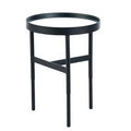 FRA002 Mirror Glass Lamp Table
