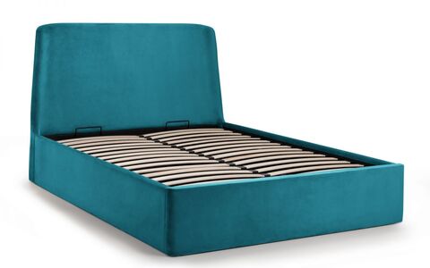 Storage Ottoman Bed 150Cm - Teal