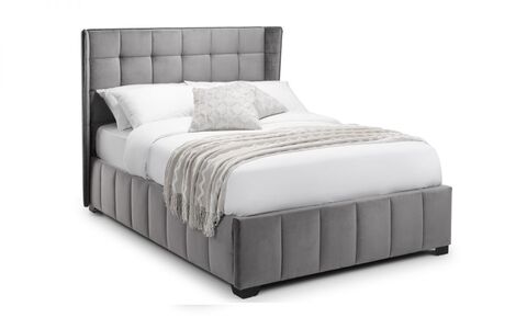 GAT001 Bed 135Cm - Light Grey