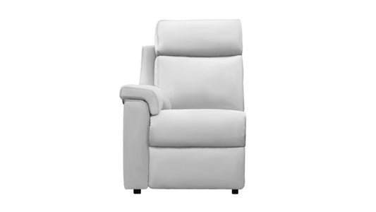 426UP LHF Single Arm Power Recliner End