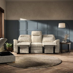 Double Power Recliner 3 Seater Sofa