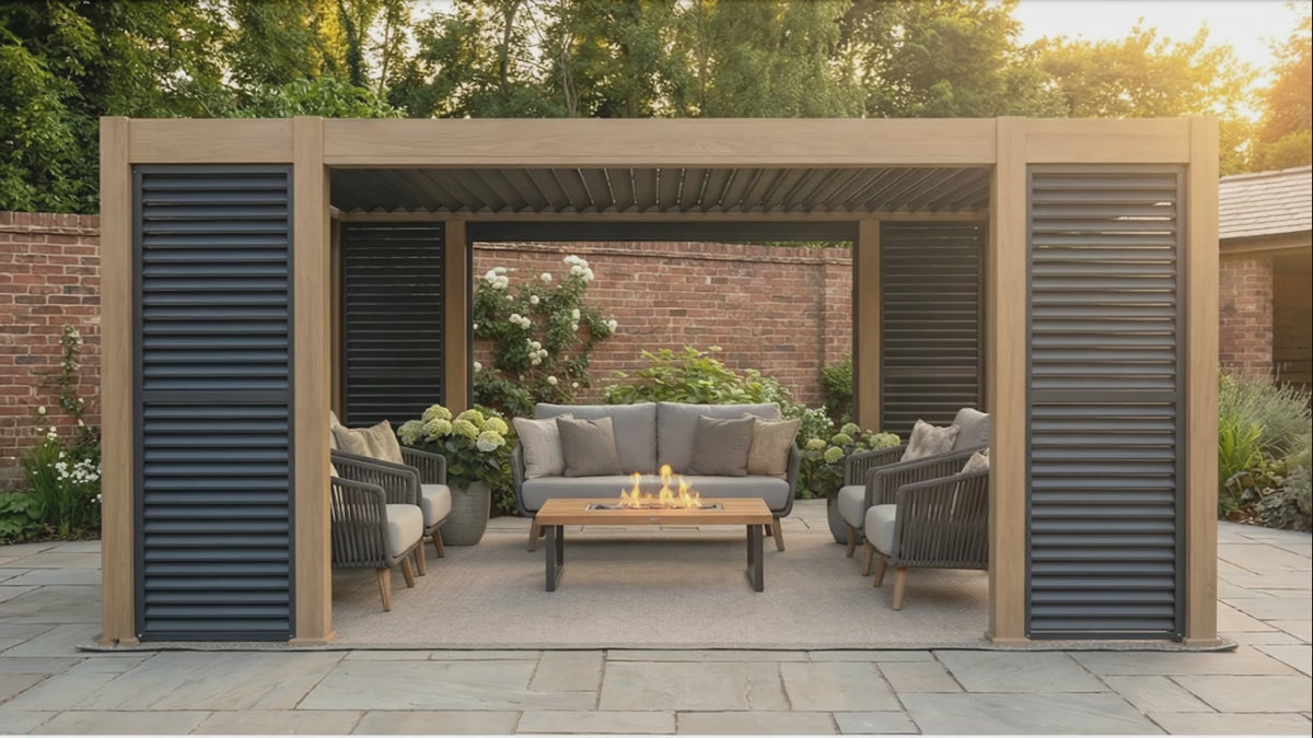 Saturn Aluminium Pergola