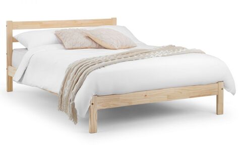Bed 135Cm - Unfinished Pine