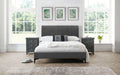 SAN105 Diamond Quilted Velvet Bed 150Cm