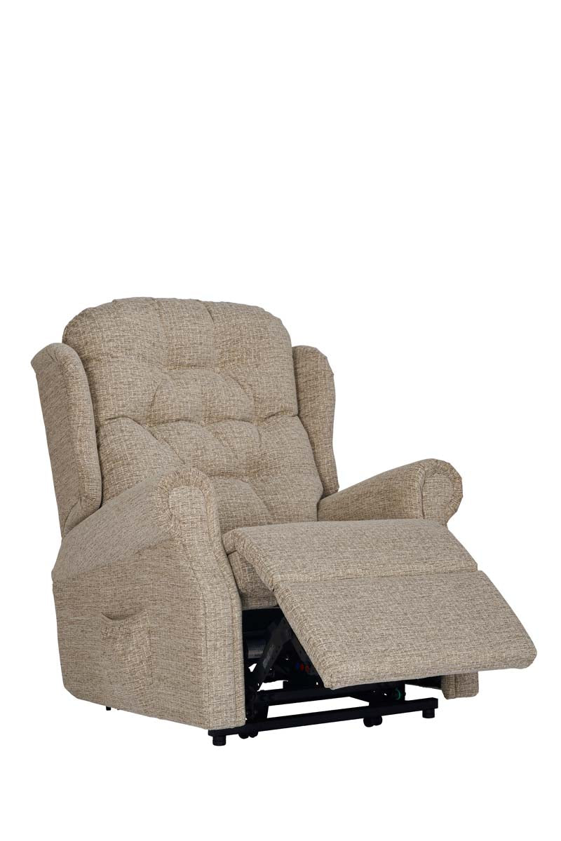 Standard Single Motor Recliner With Headrest & Lumbar